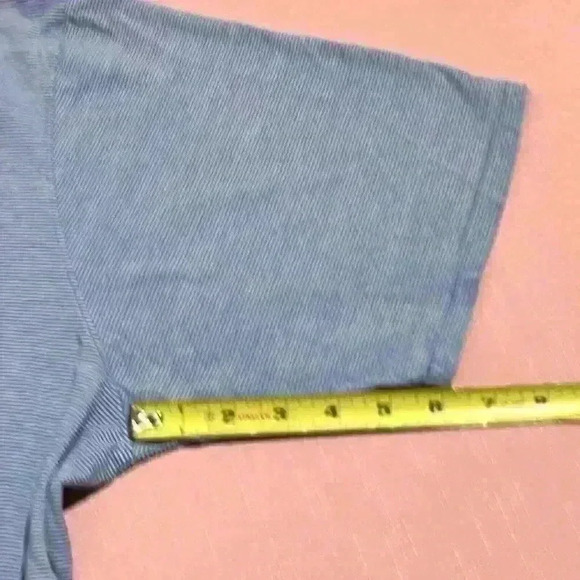 B Draddy Sport Polo Shirt Mens Striped Country Club of Virginia Golf Size XL - Picture 6 of 10